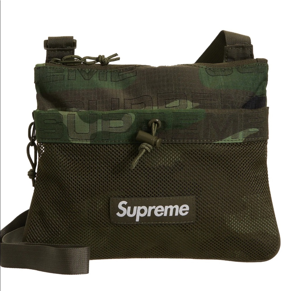 • supreme woodland camp side bag